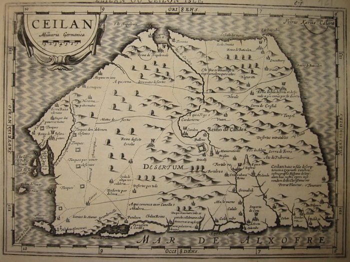 Mercator Gerard - Hondius Jodocus Ceilan 1630 Amsterdam